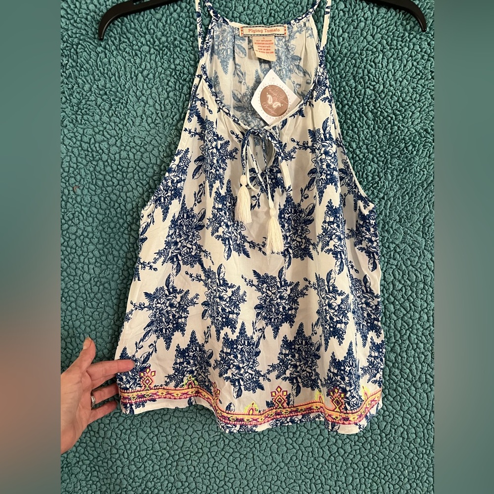 Spaghetti strap Boutique Blouse